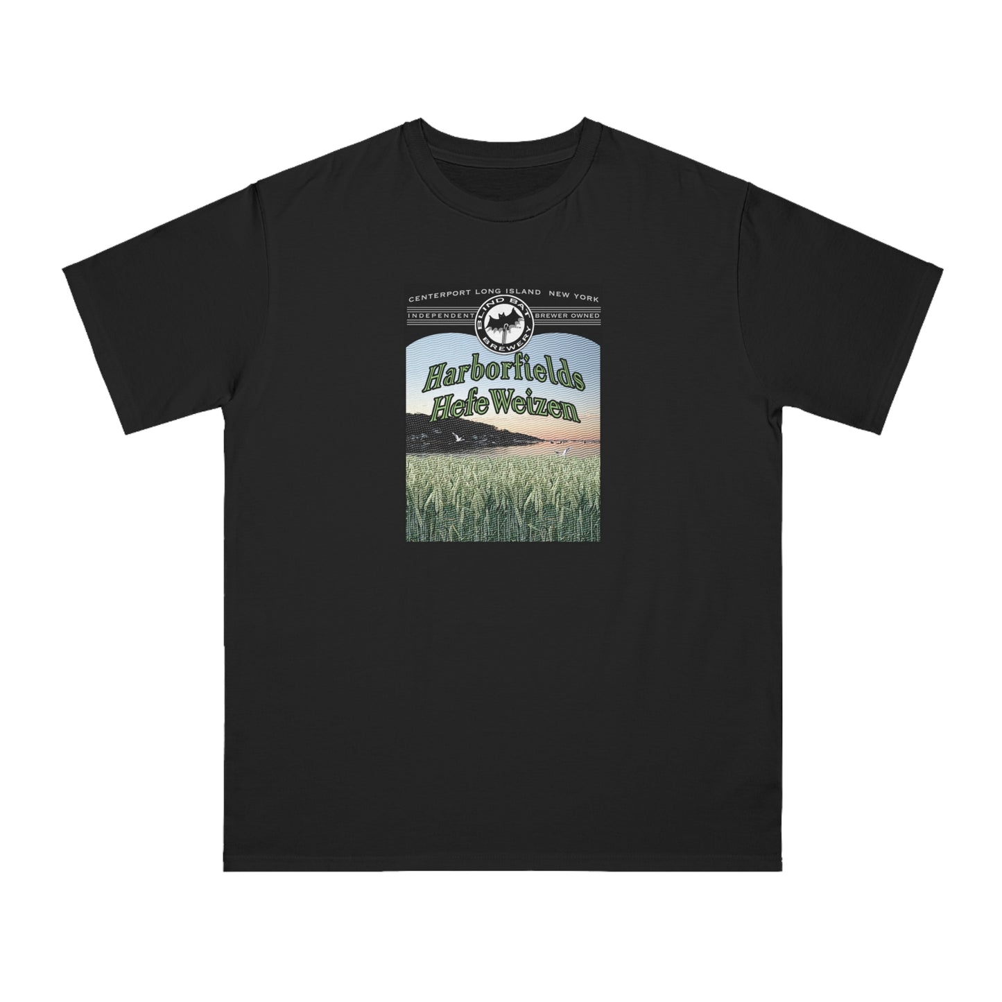 Organic Unisex Classic T-Shirt: HarborFields HefeWeizen label