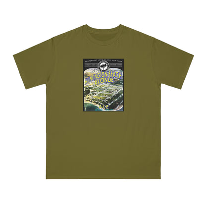 Organic Unisex Classic T-Shirt: Huntington Beach Blonde Ale label