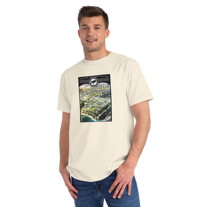 Organic Unisex Classic T-Shirt: Huntington Beach Blonde Ale label
