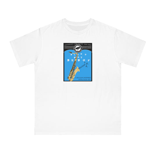 Organic Unisex Classic T-Shirt: Blind Bat BeBop Belgian-IPA label