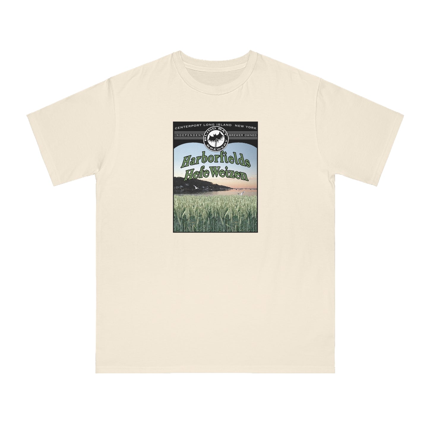 Organic Unisex Classic T-Shirt: HarborFields HefeWeizen label