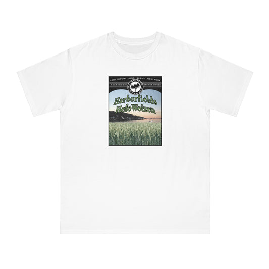 Organic Unisex Classic T-Shirt: HarborFields HefeWeizen label