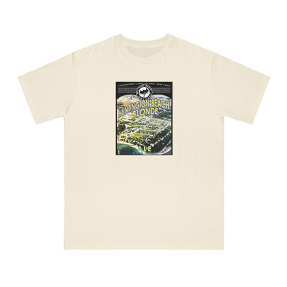 Organic Unisex Classic T-Shirt: Huntington Beach Blonde Ale label